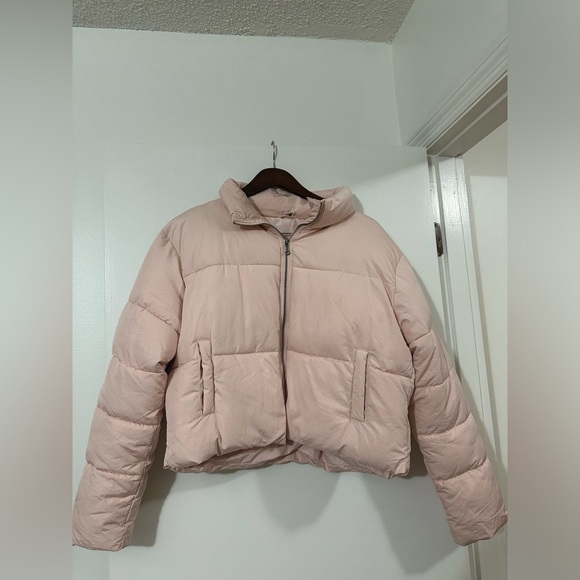 Double Zero Pink Quilted Puffer Jacket Coat
Women's Medium - Picture 4 of 9